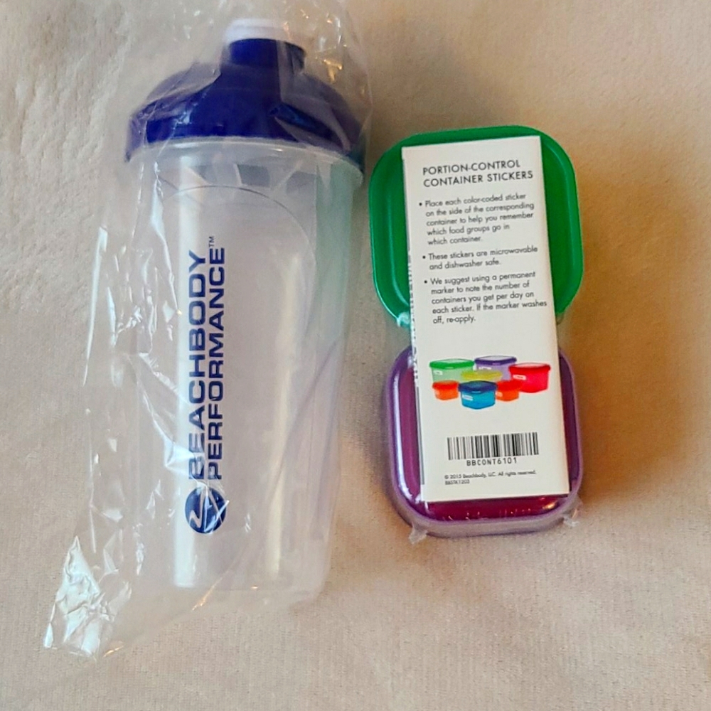 Shaker cup & portion control containers